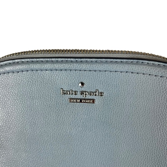 Kate Spade New York Small Crossbody Bag - Blue Leather - Adjustable Strap - Picture 5 of 11